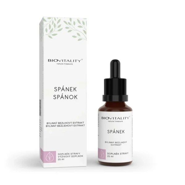 Spánok – bezliehová tinktúra 25 ml – Green idea