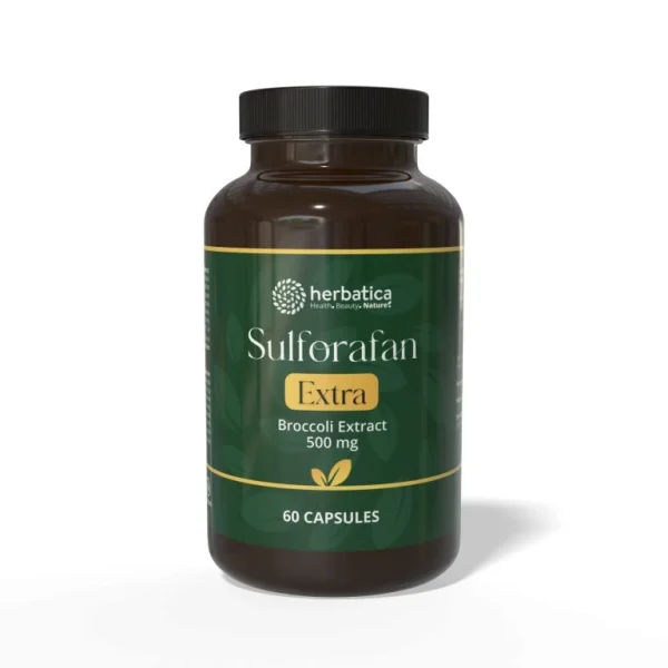 Sulforafan Extra Herbatica brokolicový extrakt 500 mg v hnedej dóze