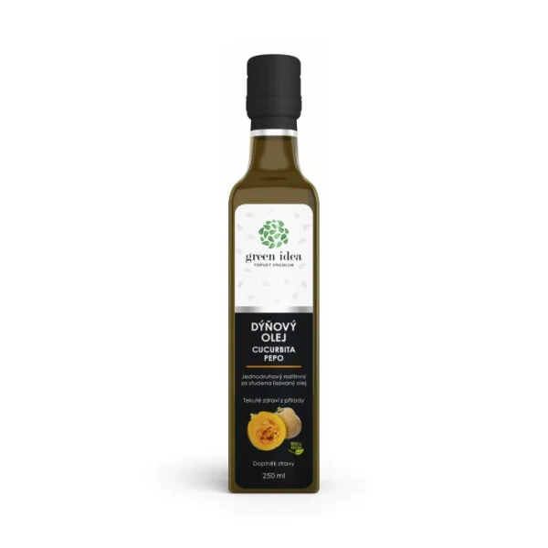 Tekvicový olej Green Idea 250 ml vo fľaši
