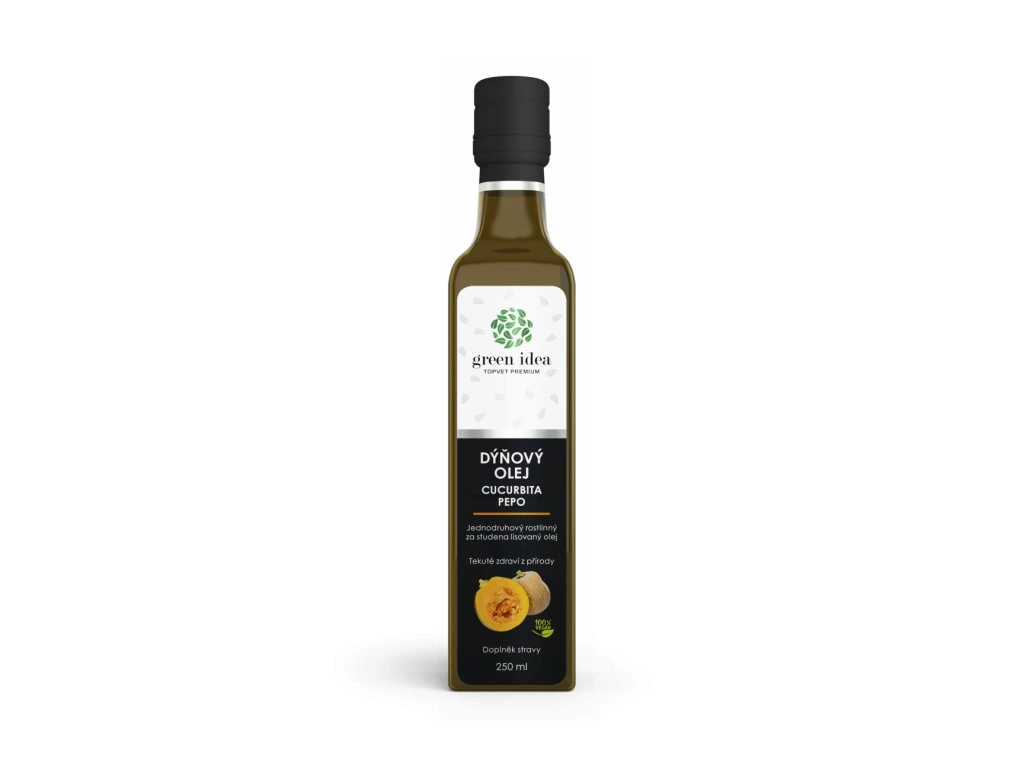 Tekvicový olej Green Idea 250 ml vo fľaši