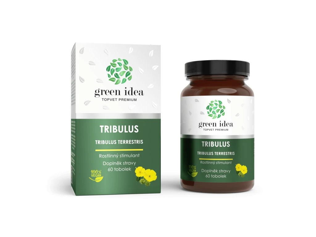 Tribulus Green Idea 60 toboliek s krabičkou a balením