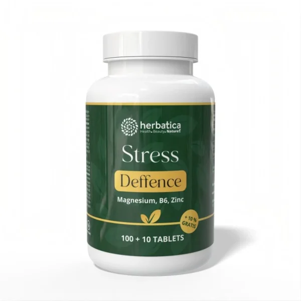 Herbatica Stress Defence magnézium B6 zinok v bielej dóze