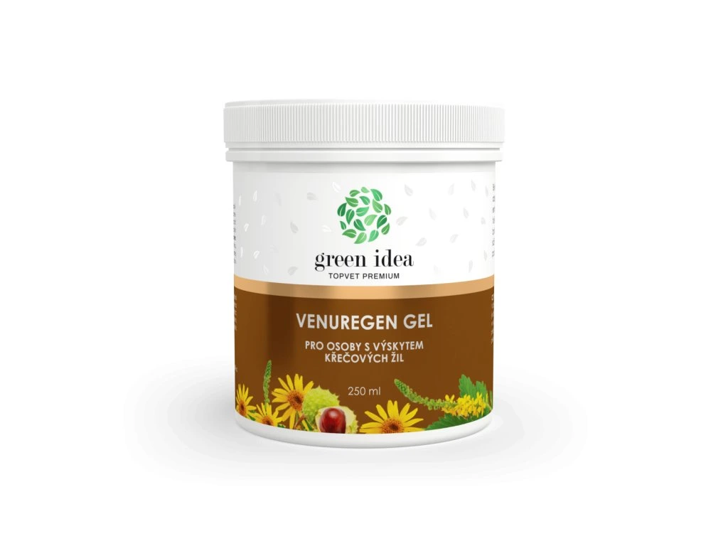 Venuregen gél Green Idea v bielom 250 ml tégliku