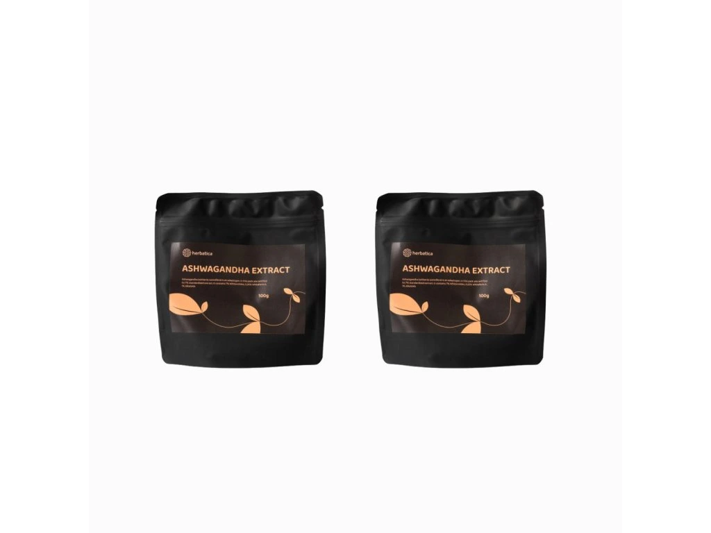 Zvýhodnený set dvoch balení Herbatica Ashwagandha Extract 100 g
