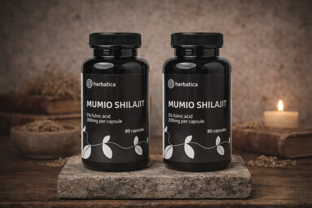 Zvýhodnený set dvoch balení Herbatica Mumio Shilajit na kameni