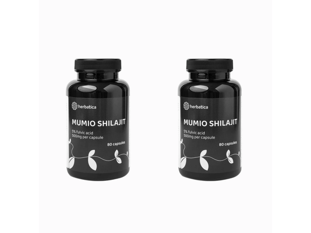 Zvýhodnený set dvoch balení Herbatica Mumio Shilajit 80 kapsúl