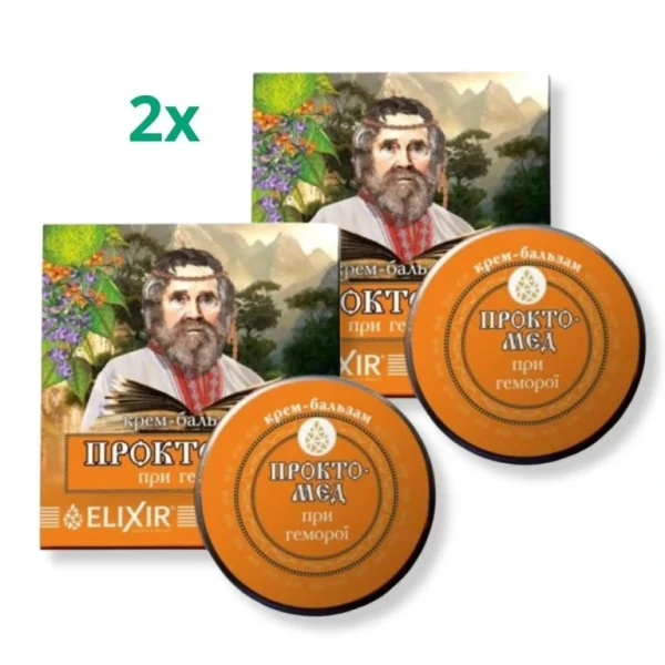 Zvýhodnený set 2x Proctomed Elixir s krabičkami a balzamami