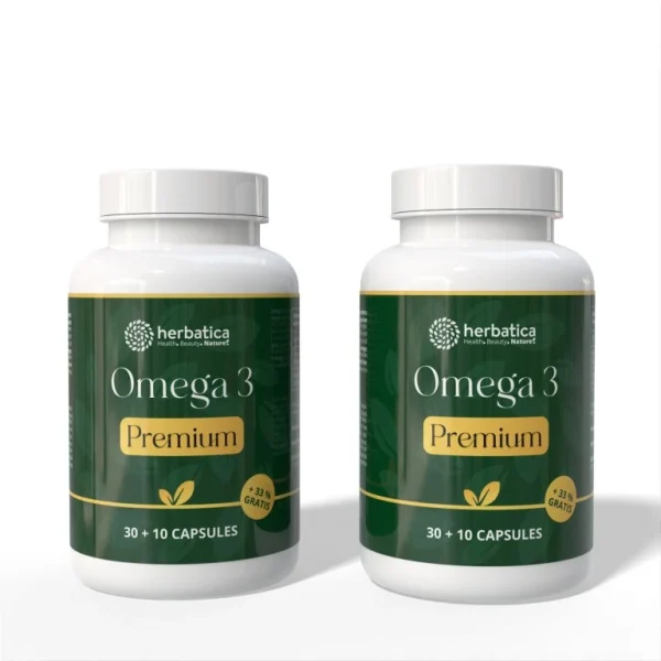 Zvýhodnený set 2x Omega 3 Premium Herbatica 40 kapsúl
