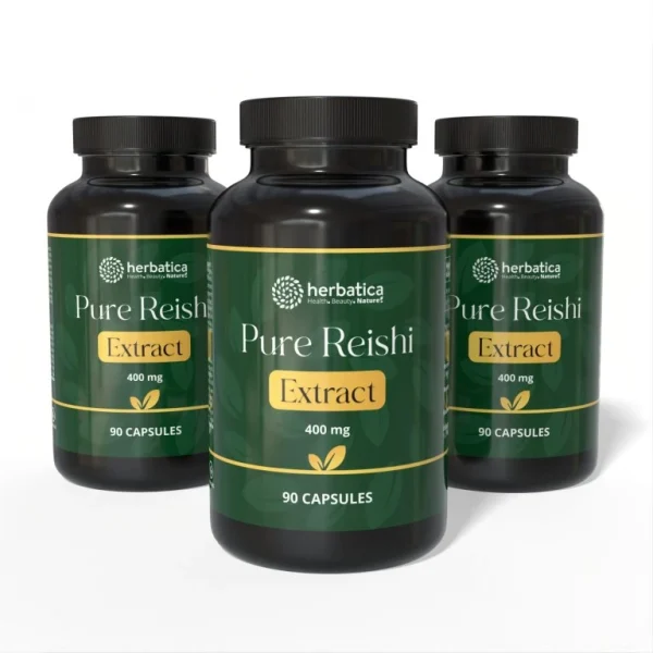 Zvýhodnený set 3× Pure Reishi Extract Herbatica 400 mg