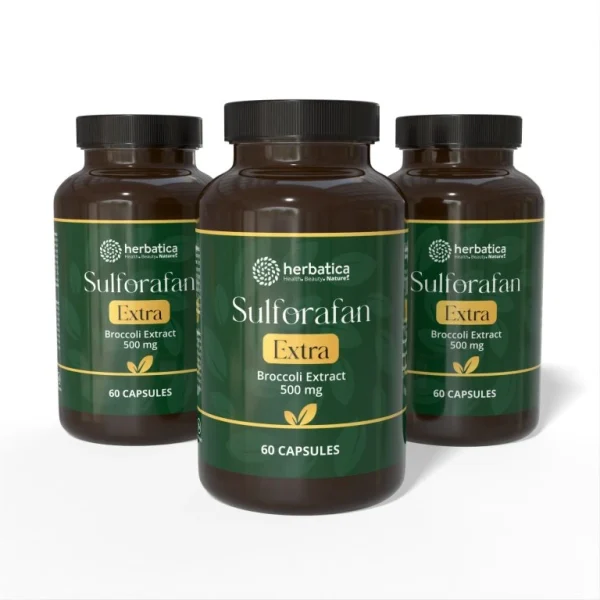 Zvýhodnený set 3x Sulforafan Extra Herbatica s brokolicovým extraktom