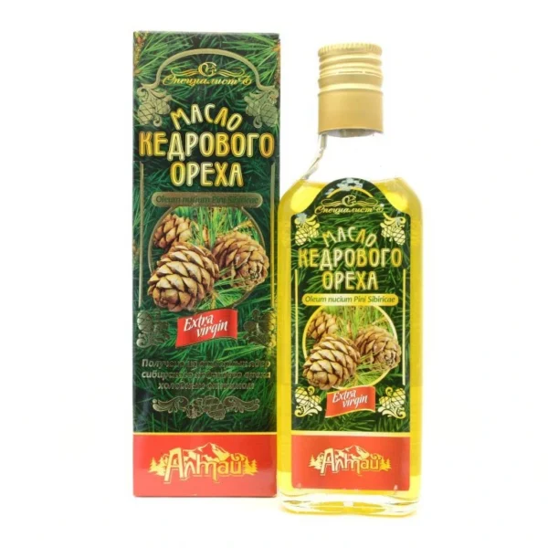 100% cédrový olej Altajský, za studena lisovaný, panenský - Specialist - 250ml