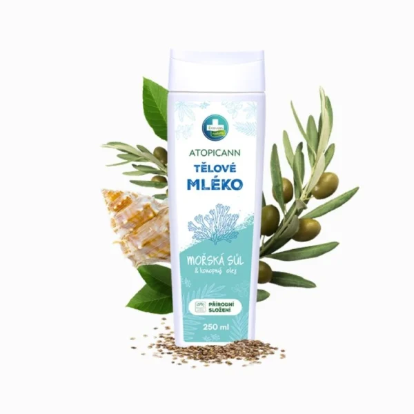 ATOPICANN prírodné telové mlieko pre citlivú pokožku 250 ml