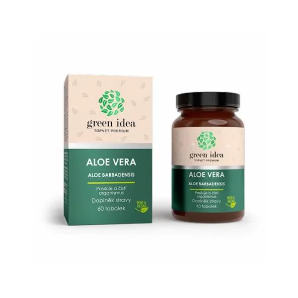 Aloe vera kapsuly Green idea 60 kapsúl