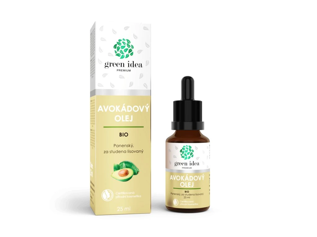Avokádový olej BIO 25 ml Green Idea