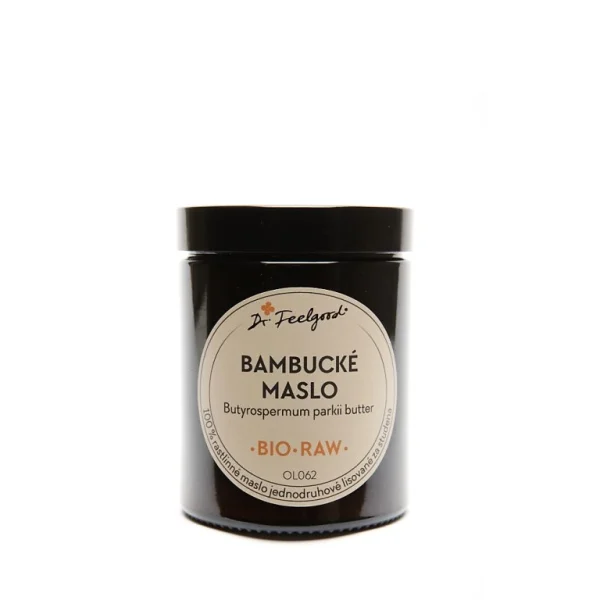 BIO RAW bambucké maslo Dr. Feelgood 180 ml
