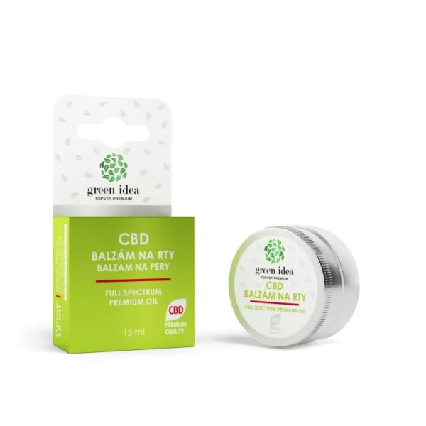 CBD balzam na pery 15 ml - Green idea