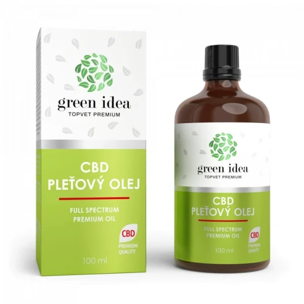 CBD pleťový olej Green Idea 100 ml