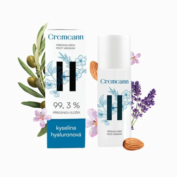Pleťový krém proti vráskam s kyselinou hyalurónovou Annabis Cremcann 50 ml