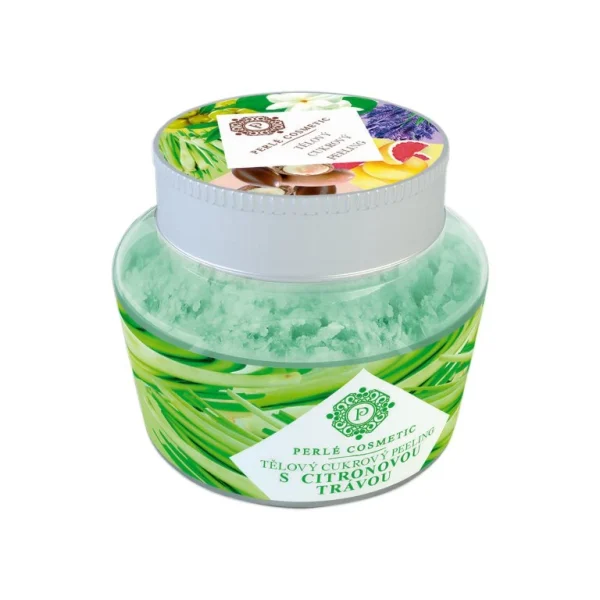 Cukrový peeling s citrónovou trávou 200 g – Green idea