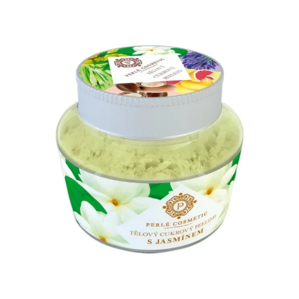Cukrový peeling s jazmínom 200 g – Green idea