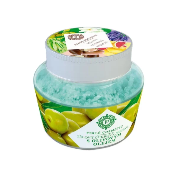 Cukrový peeling s olivovým olejom 200 g – Green idea