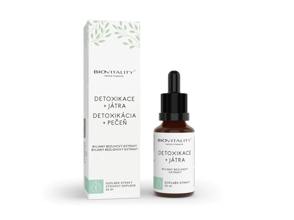 Bezliehová tinktúra na pečeň Green Idea 25 ml