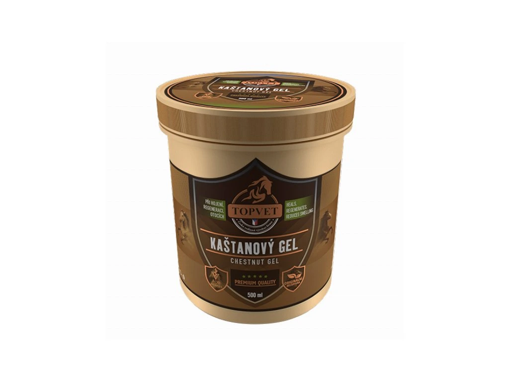 Gaštanový gél pre kone 500 ml Green idea