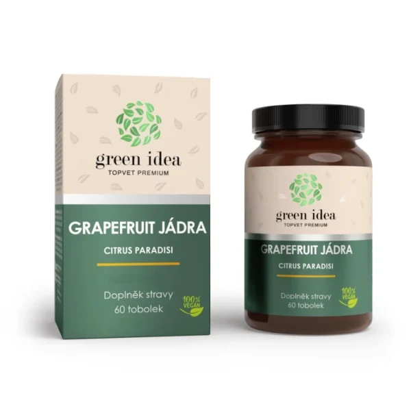 Extrakt z jadierok grapefruitu Green idea 60 kapsúl
