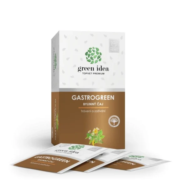 Herbex Gastrogreen - bylinný čaj 20 vrecúšok - Green idea