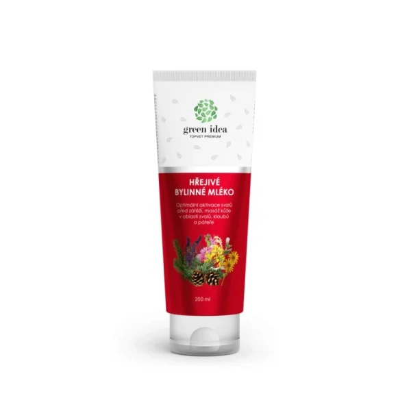 Hrejivé bylinné mlieko 200 ml – Green idea