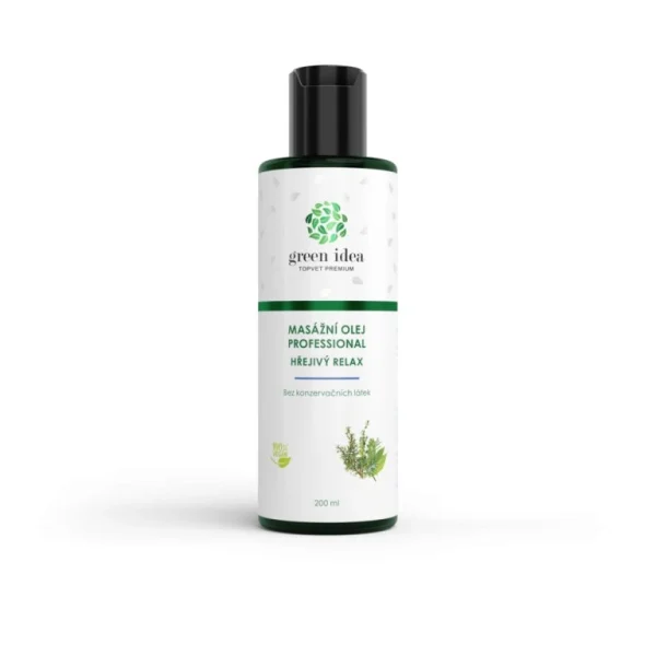 Hrejivý relax – masážny olej 200 ml – Green idea
