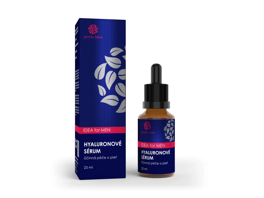 Hyalurónové sérum pre mužov Green Idea 25 ml