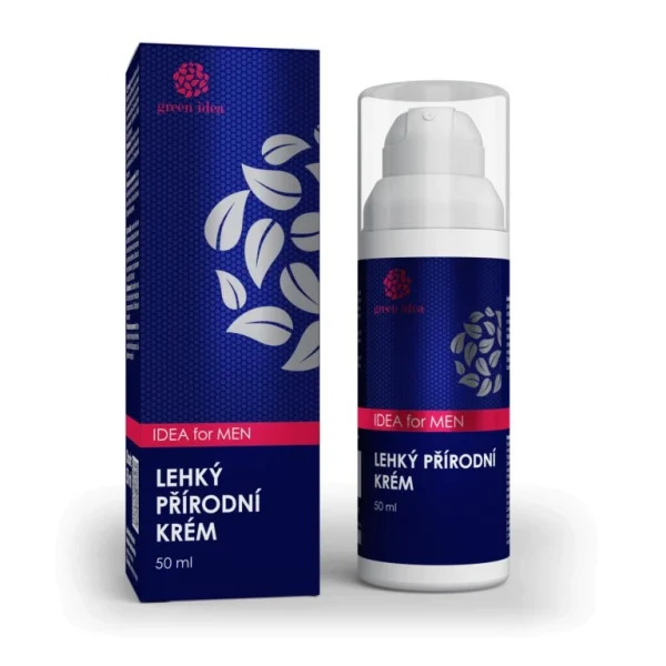 IDEA for MEN - Ľahký prírodný krém pre mužov 50 ml - Green idea