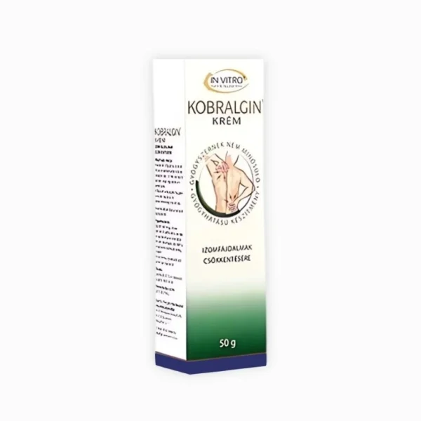 Kobralgin krém - prírodná úľava pri bolestiach svalov, kĺbov a zápaloch nervov - 50 g - InVitro
