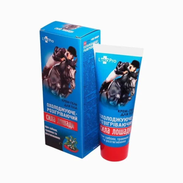 Konská sila krém - gél hrejivo-chladivý na zápaly, výrony, svaly - 75 ml - LekoPro