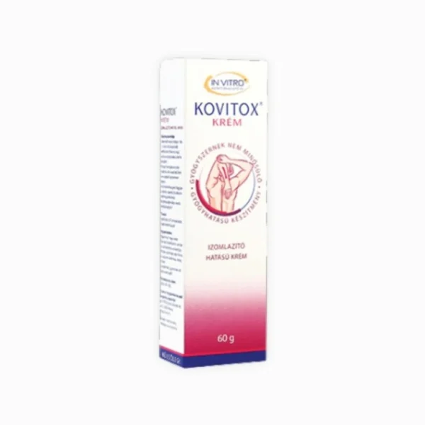 Kovitox krém - úľava pre stuhnuté svaly a namáhané kĺby - 60 g - InVitro