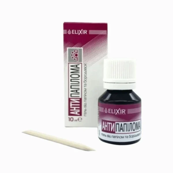 Kozmetický gél na papilómy a bradavice - 10 ml - Elixir