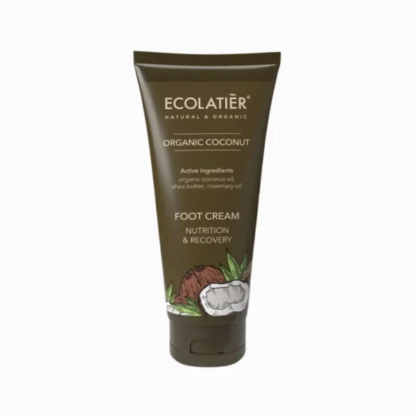 Krém na nohy regeneračný Organic Coconut - 100 ml - Ecolatier