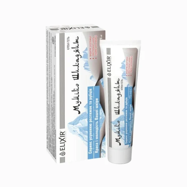 Krémový gél na jazvy a strie Mumio Shilajit - 75 ml - Elixir