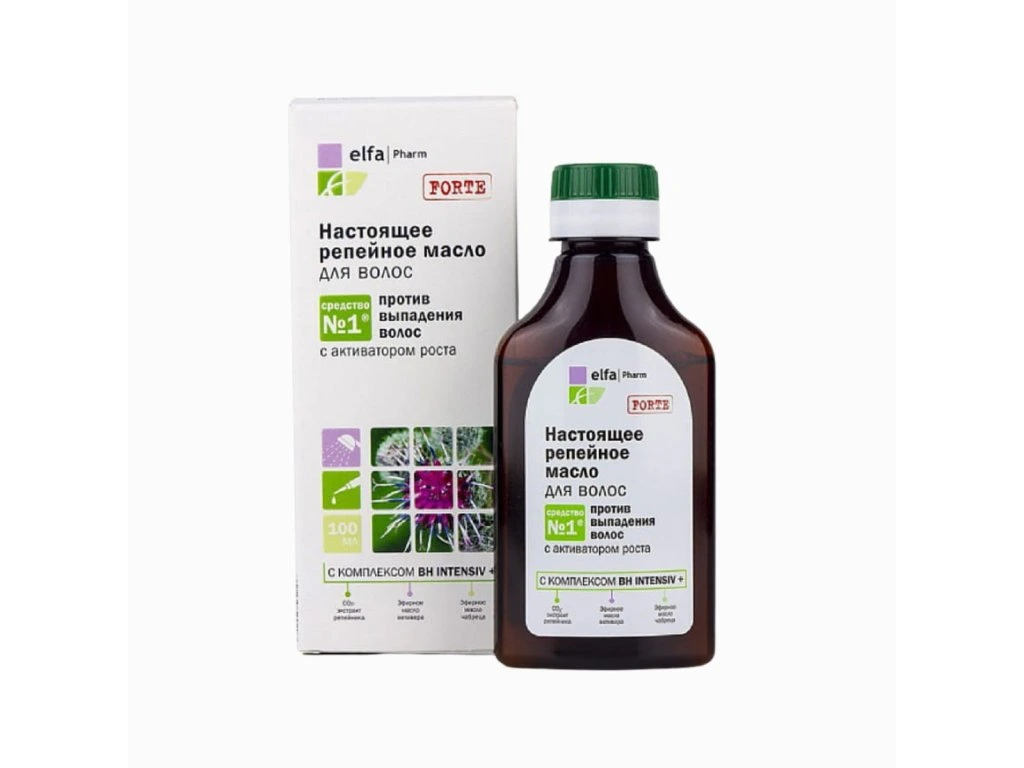 Lopúchový olej na vlasy proti vypadávaniu Elfa Pharm 100 ml