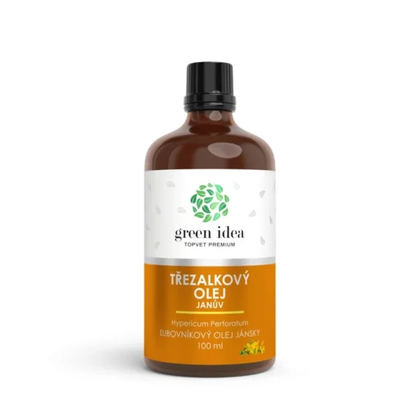 Ľubovníkový bylinný olej, Jánov olej 100 ml - Green idea