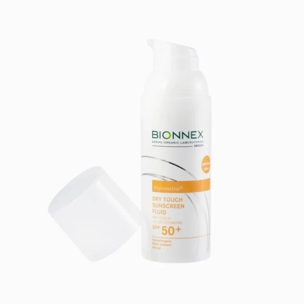 Ochranný krém na opaľovanie Suchý dotyk SPF 50+, 50 ml - Bionnex