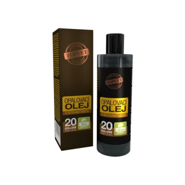 Opaľovací olej s astaxantínom SPF 20 – 100 ml – Green idea