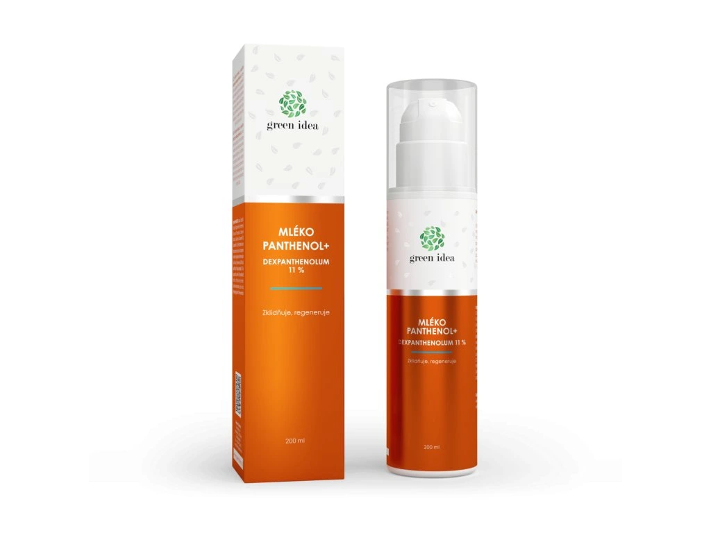 Panthenol mlieko 11 % Green Idea 200 ml