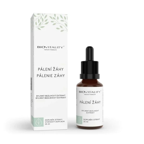 Pálenie záhy – bezalkoholová tinktúra – kvapky 25 ml – Green idea
