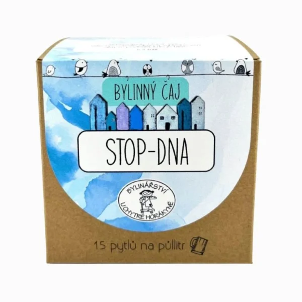 Porcovaný bylinný čaj Stop dna- 45g (15x3g) - Bylinářství U Chytré horákyně