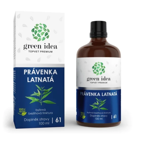 Právenka latnatá - bezliehová tinktúra 100 ml - Green idea