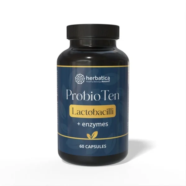 ProBio Laktobacily 10 & Enzýmy - 60 kapsúl - Herbatica