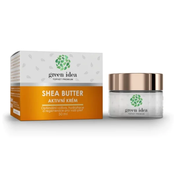 Shea maslo aktívny krém 50 ml - Green idea