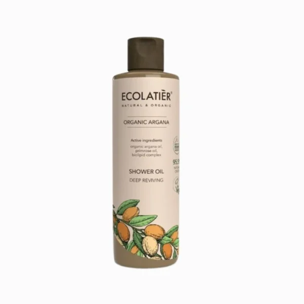 Sprchový olej Deep Reviving Organic Argana - 250 ml - Ecolatier